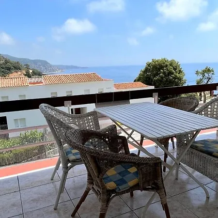Ma Terrasse Avec Vue Sur La トッサ・デ・マール