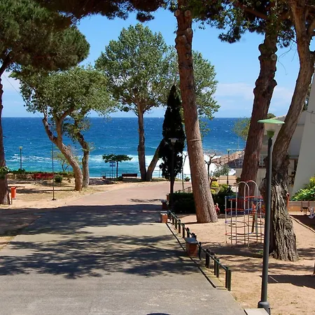 Ma Terrasse Avec Vue Sur La Apartmán Tossa de Mar